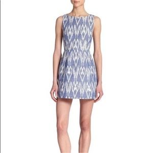 Alice + Olivia Scoop Blue Epstein Night Out Dress in 0
